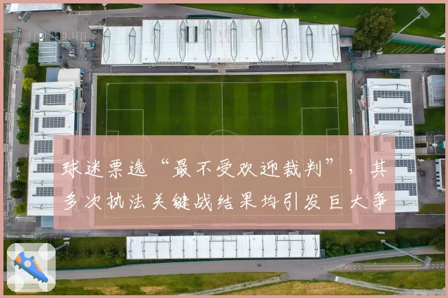 球迷票选“最不受欢迎裁判”，其多次执法关键战结果均引发巨大争议